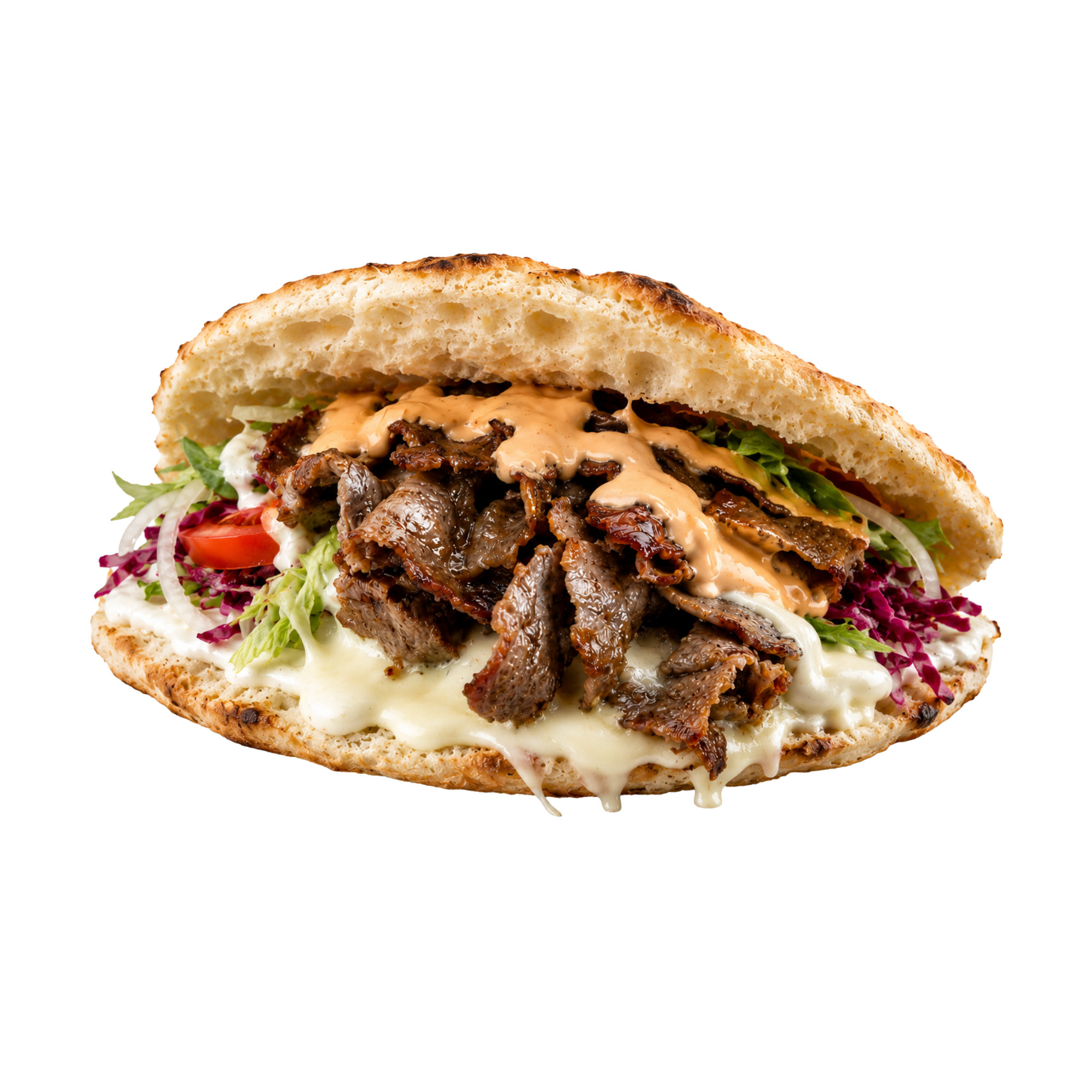 Cheese Kebab (Taschenbrot)