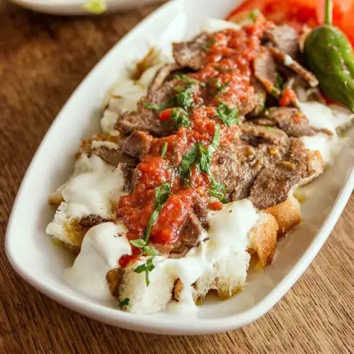 Iskender kebab