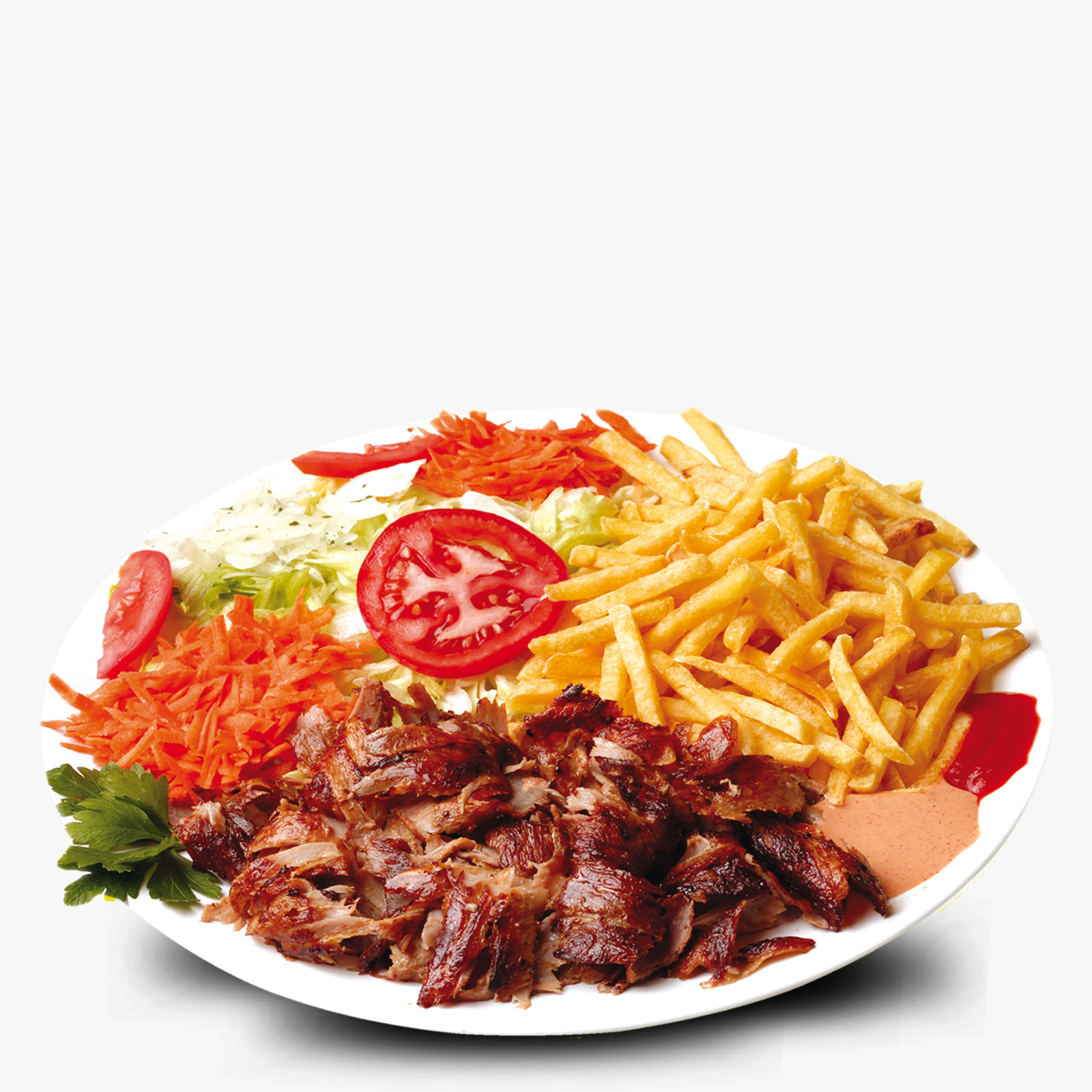 Poulet Kebab Teller