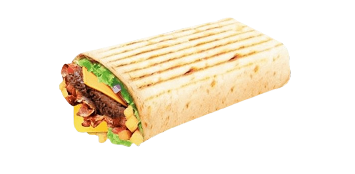 Taco mit Kebabfleisch